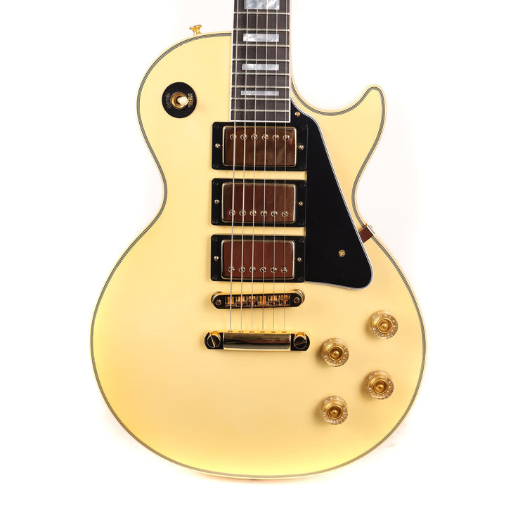 Gibson Custom Shop Les Paul Custom Made 2 Measure Classic White Triple Humbucker
