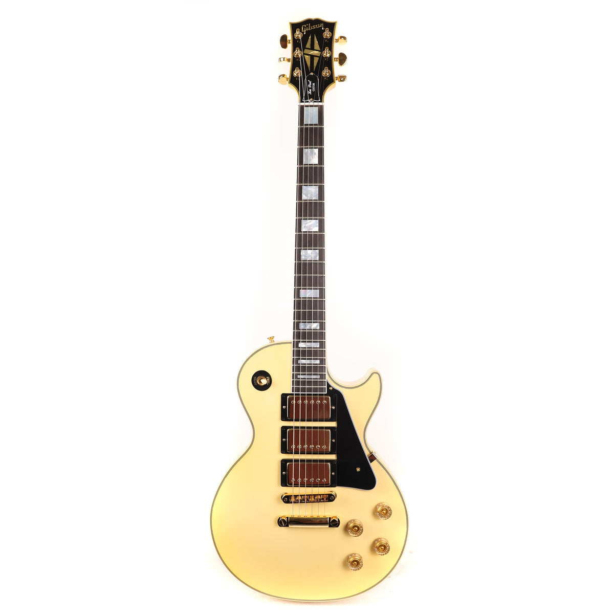 Gibson Custom Shop Les Paul Custom Made 2 Measure Classic White Triple Humbucker — 2