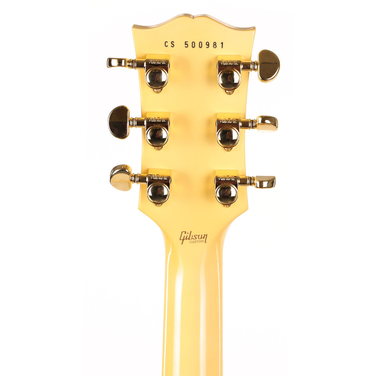 Gibson Custom Shop Les Paul Custom Made 2 Measure Classic White Triple Humbucker — 7