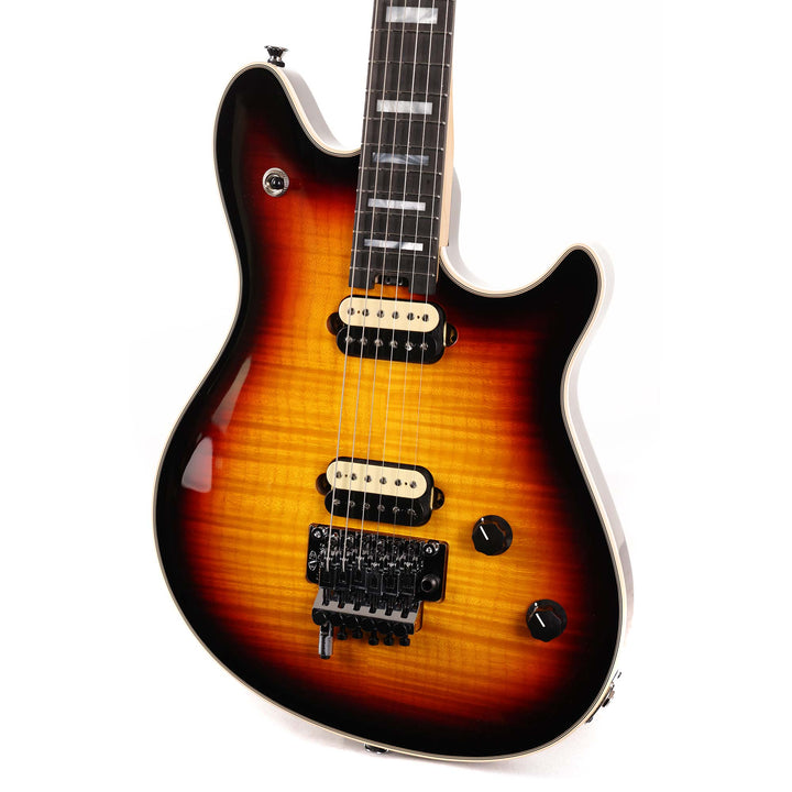 EVH Wolfgang USA 5A Flame Maple Top 3-Tone Sunburst