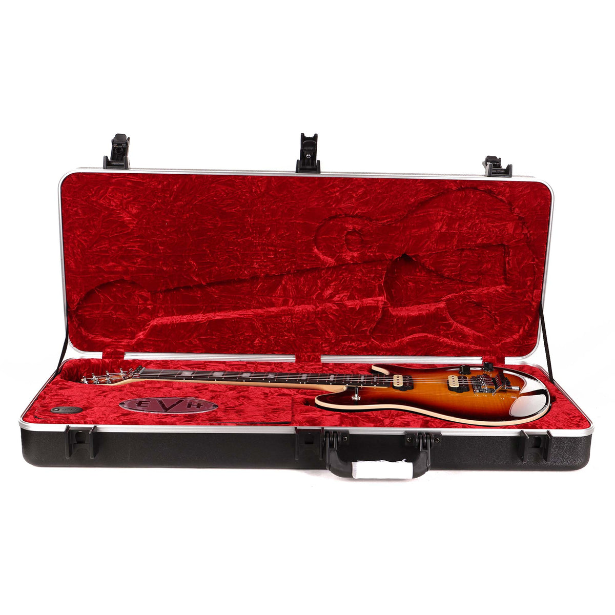 EVH Wolfgang USA 5A Flame Maple Top 3-Tone Sunburst — 8