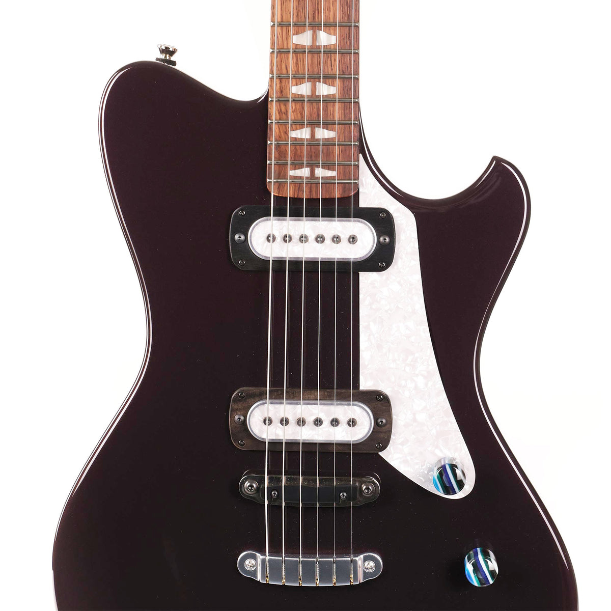 Powers Electric A-Type Toploading Hardtail Amethyst Pearl Metallic — 4