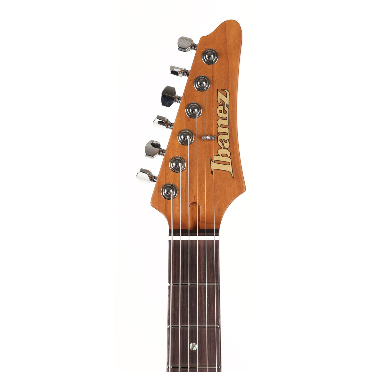 Ibanez MMN1 Martin Miller Signature Transparent Aqua Blue Used — 6
