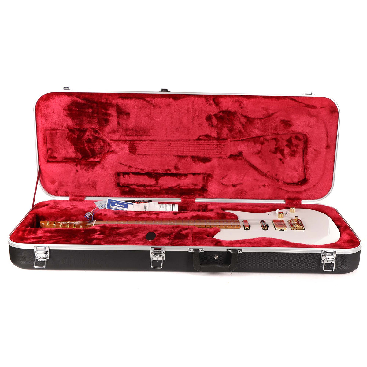 Ibanez Prestige LB1 Lari Basilio Signature White — 8