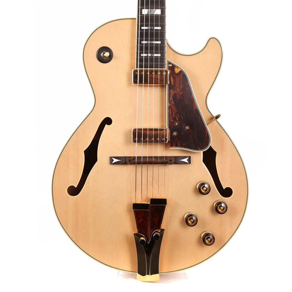 Ibanez GB10 George Benson Signature Guitar Natural Used — 1