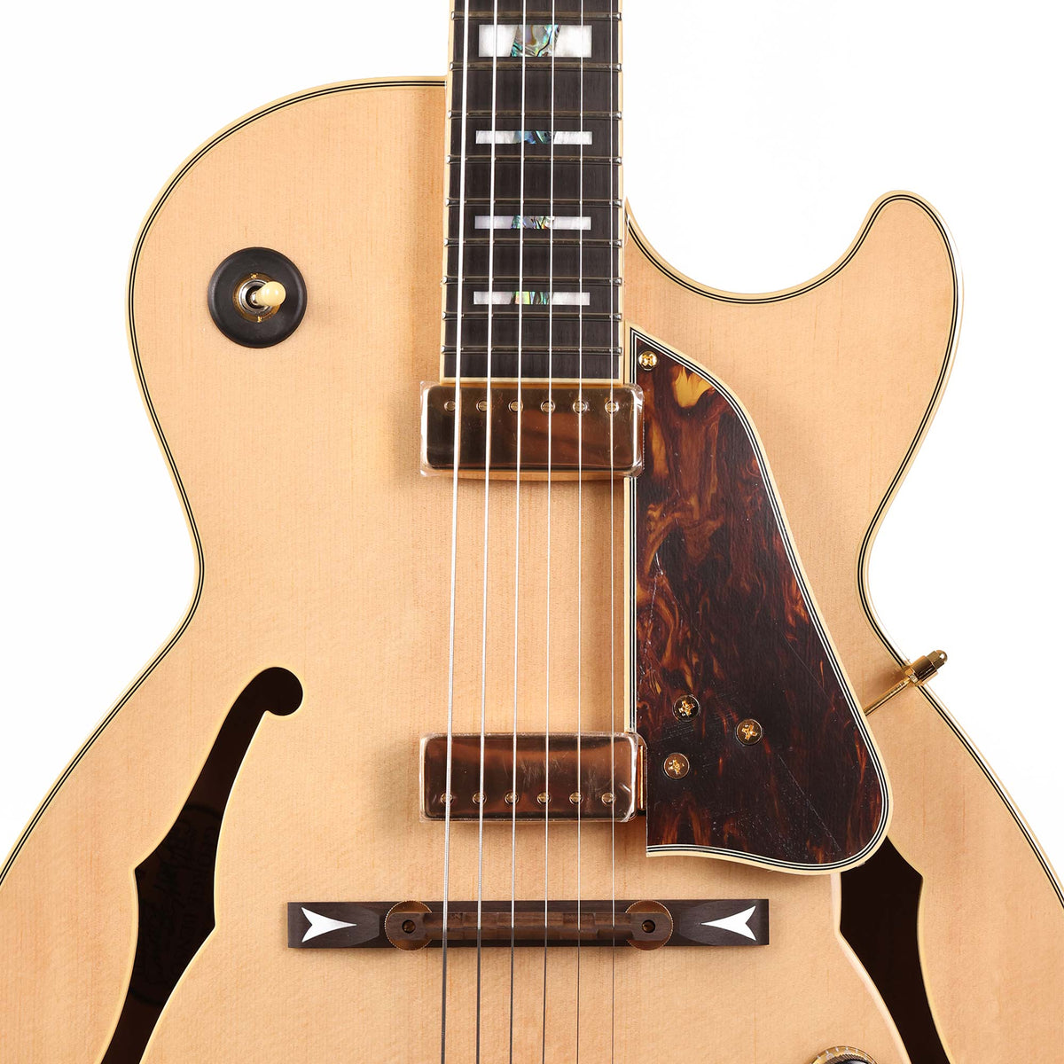 Ibanez GB10 George Benson Signature Guitar Natural Used — 4