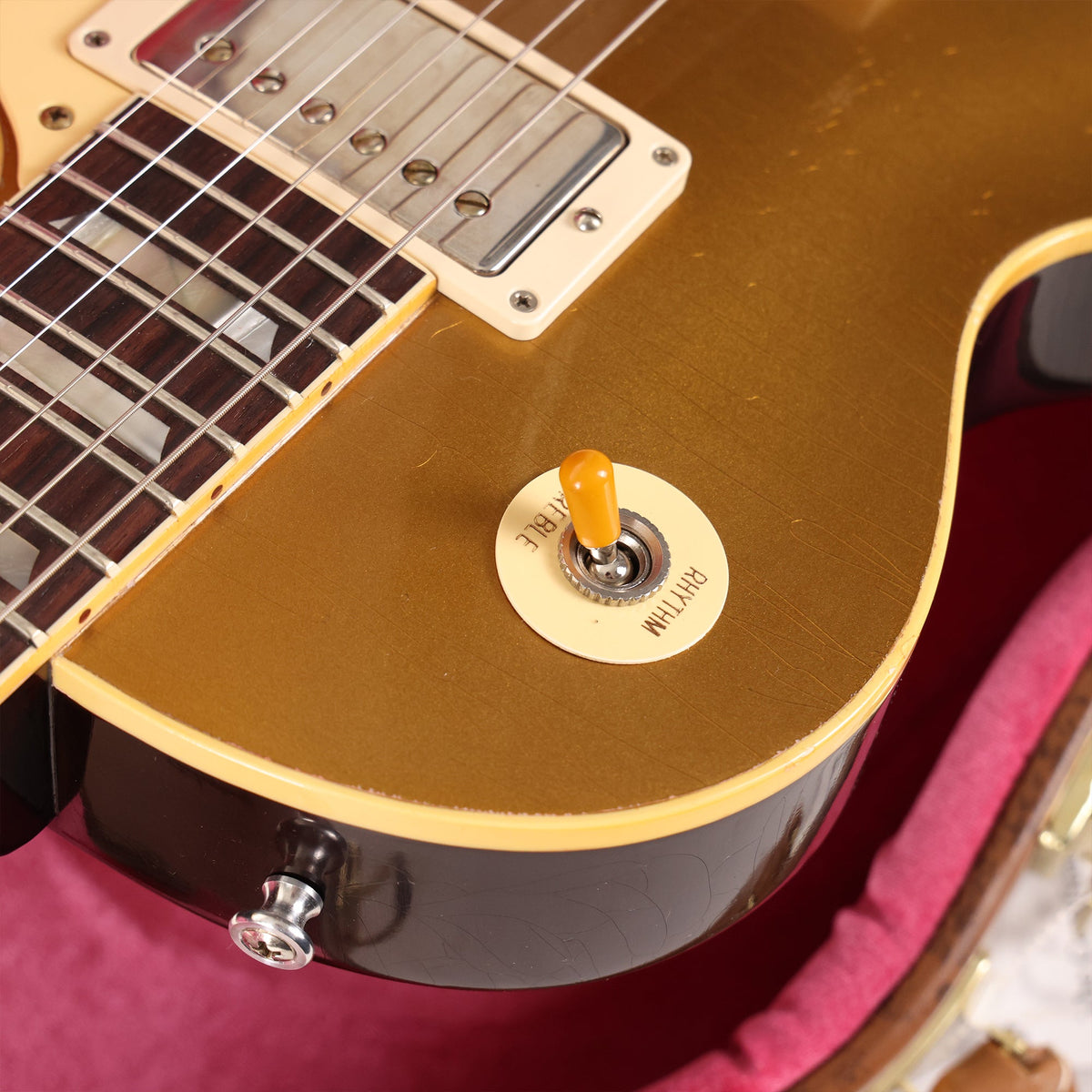Gibson Custom Shop 1957 Les Paul Goldtop Darkback Reissue Light Aged — 4