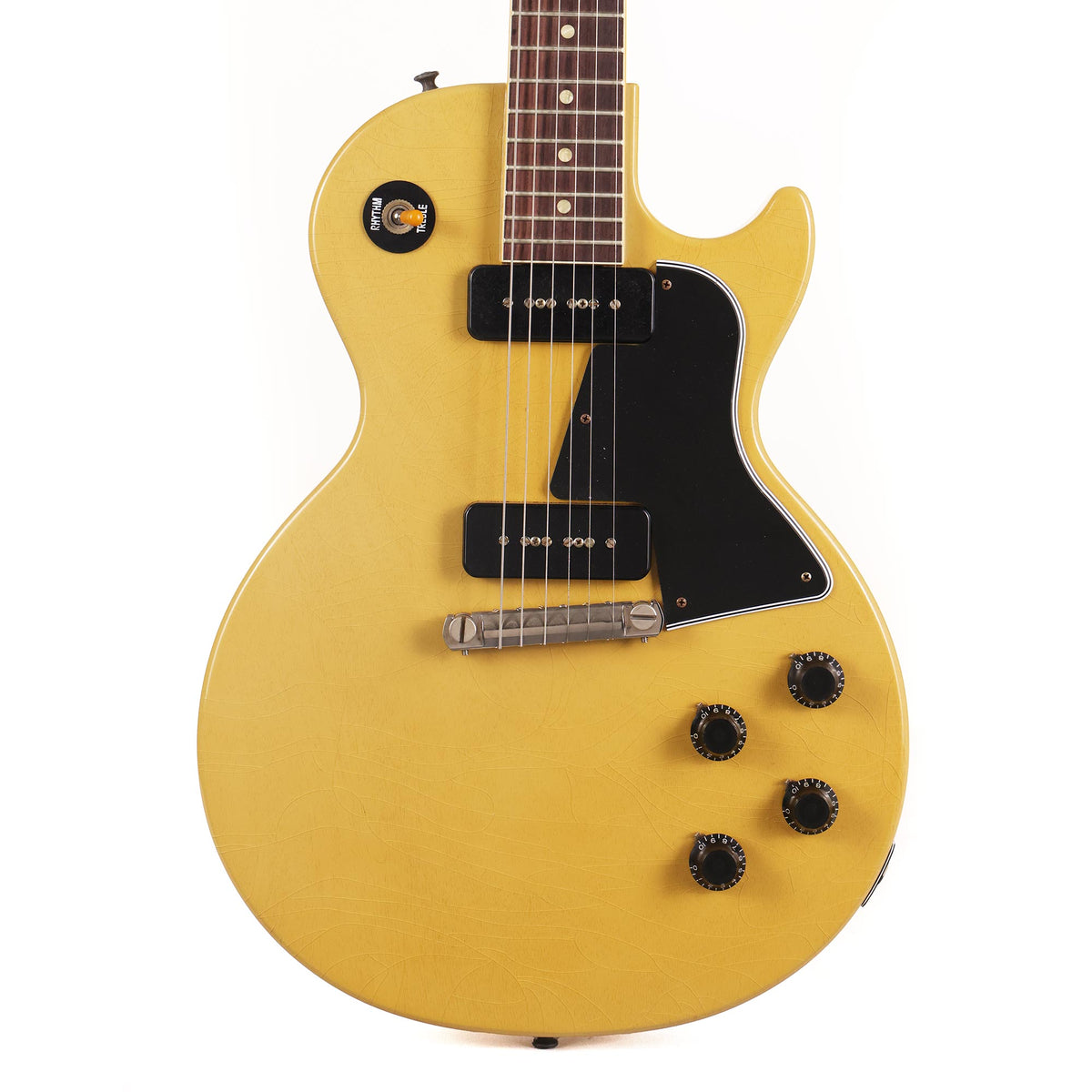 Gibson Custom Shop 1957 Les Paul Special Single Cut Reissue TV Yellow Ultra Light Aged — 2