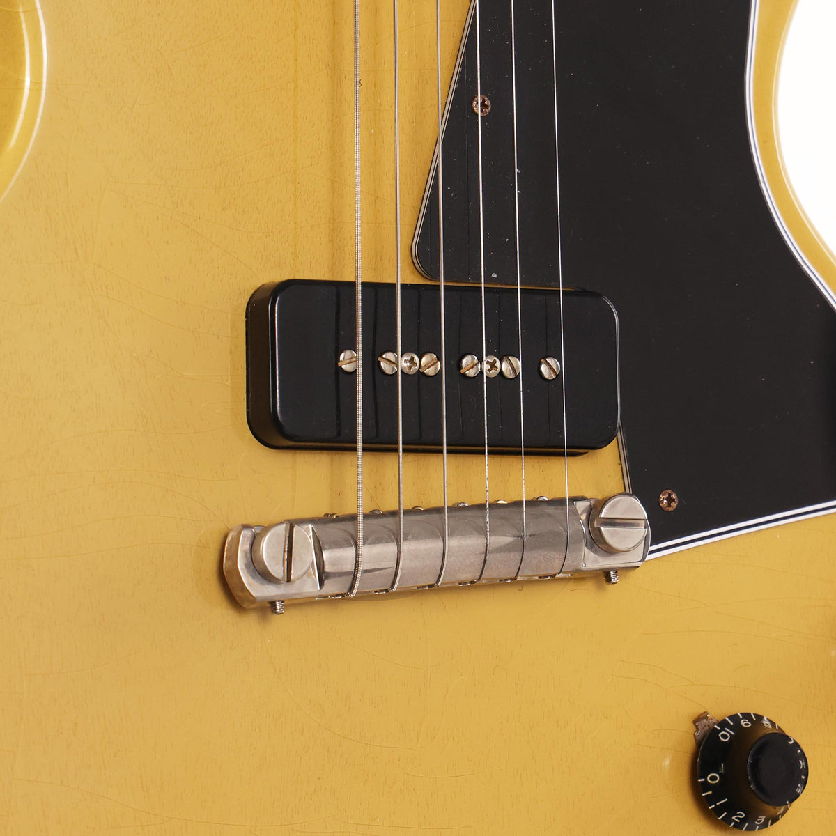 Gibson Custom Shop 1957 Les Paul Special Single Cut Reissue TV Yellow Ultra Light Aged — 7