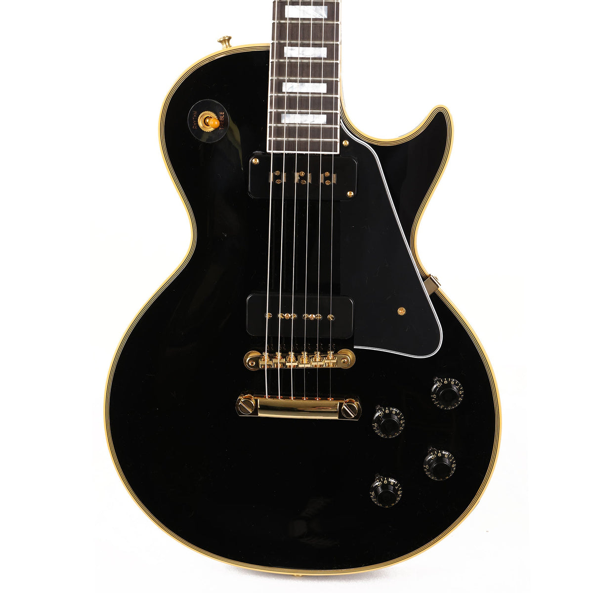 Gibson Custom Shop 1954 Les Paul Custom Gloss Ebony — 1