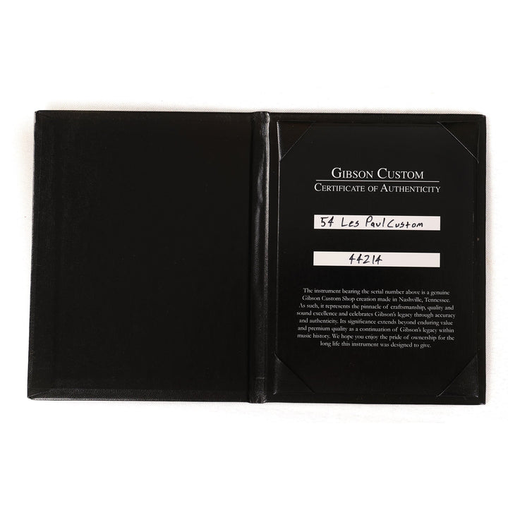 Gibson Custom Shop 1954 Les Paul Custom Gloss Ebony