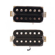 OX4 PAF Low-Wind Humbucker Pickup Set Black Bobbins