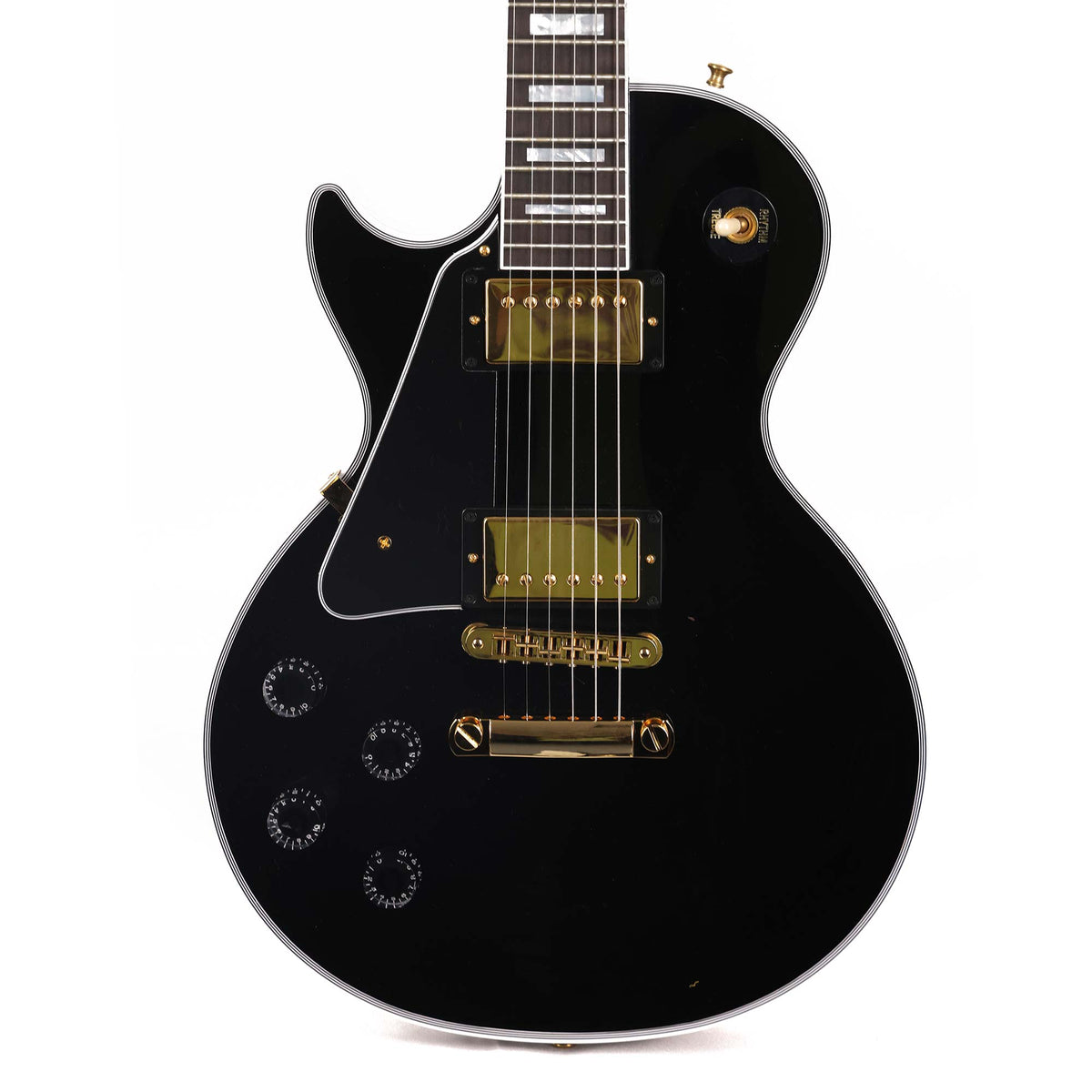 Gibson Custom Shop Les Paul Custom Left-Handed Ebony — 1