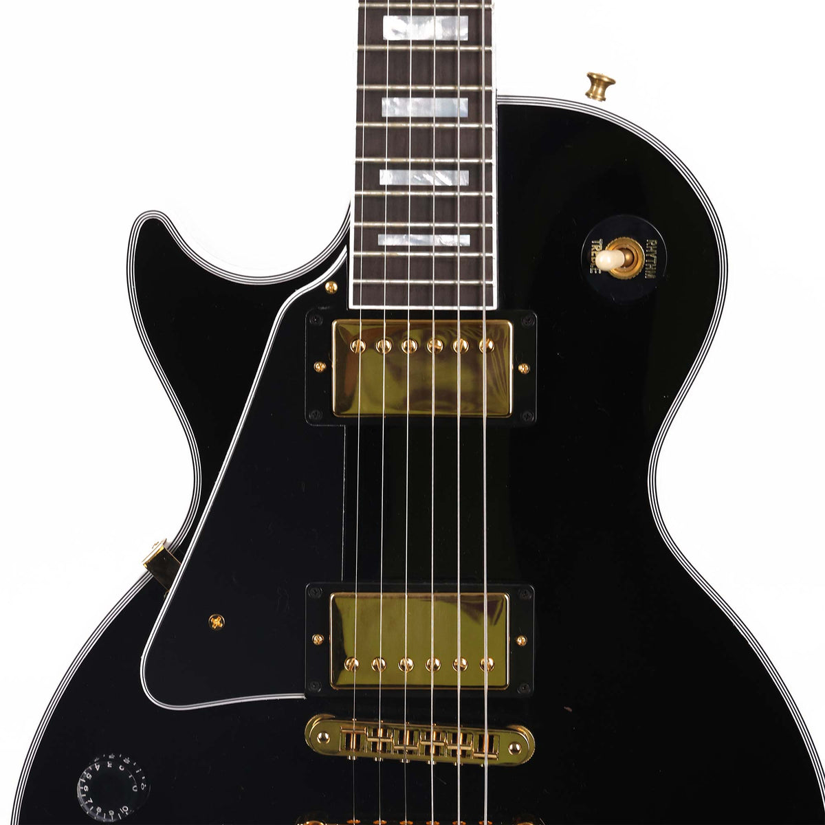 Gibson Custom Shop Les Paul Custom Left-Handed Ebony — 4