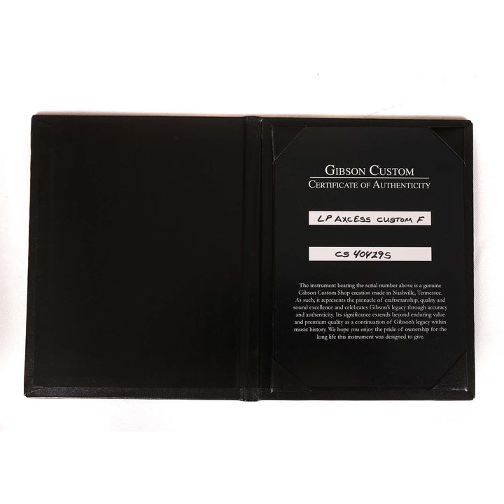 Gibson Custom Shop Les Paul Axcess Custom Figured Top Bengal Burst
