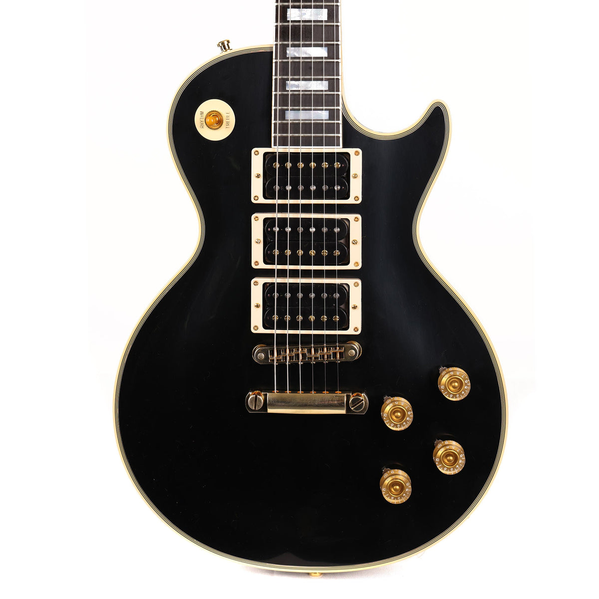 Gibson Custom Shop Peter Frampton 'Phenix" Inspired Les Paul Custom Ebony — 1