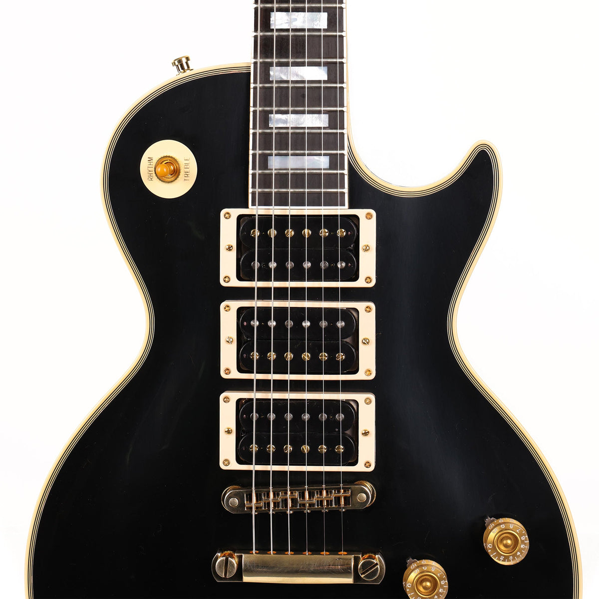 Gibson Custom Shop Peter Frampton 'Phenix" Inspired Les Paul Custom Ebony — 4