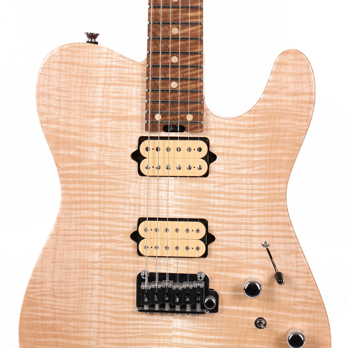 Charvel Custom Shop Style 2 Natural Oil Masterbuilt Metal Joe Williams — 6