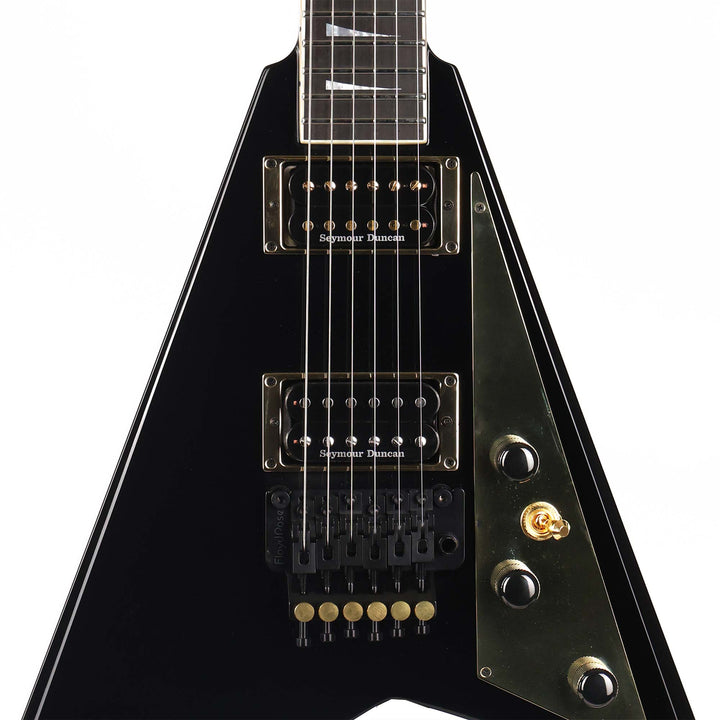 Jackson Custom Shop Rhoads RR-VS Black and Brass