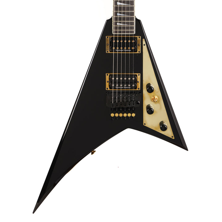 Jackson Custom Shop Rhoads RR-VS Black with Brass Hardware
