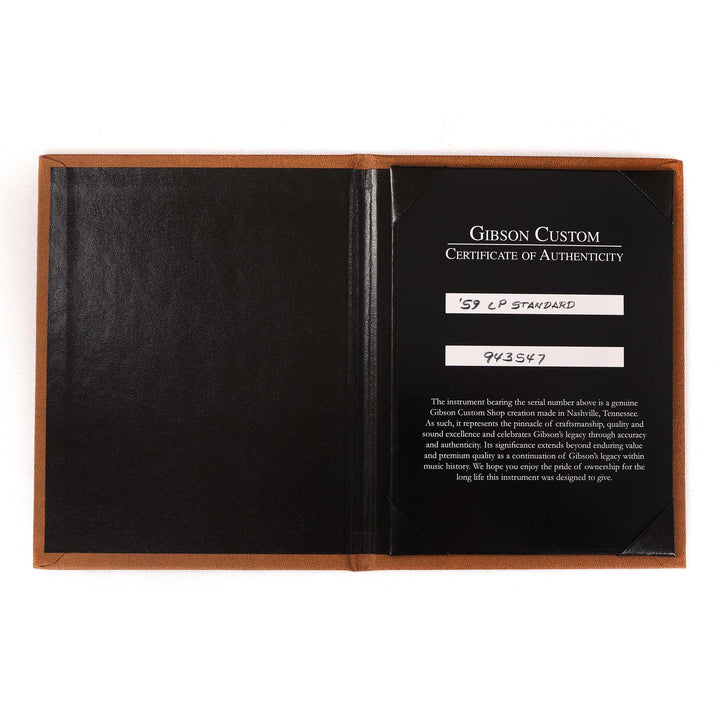 Gibson Custom Shop 1959 Les Paul Standard Made 2 Measure VOS Dark Burst