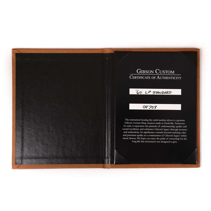 Gibson Custom Shop 1960 Les Paul Reissue Left-Handed Iced Tea