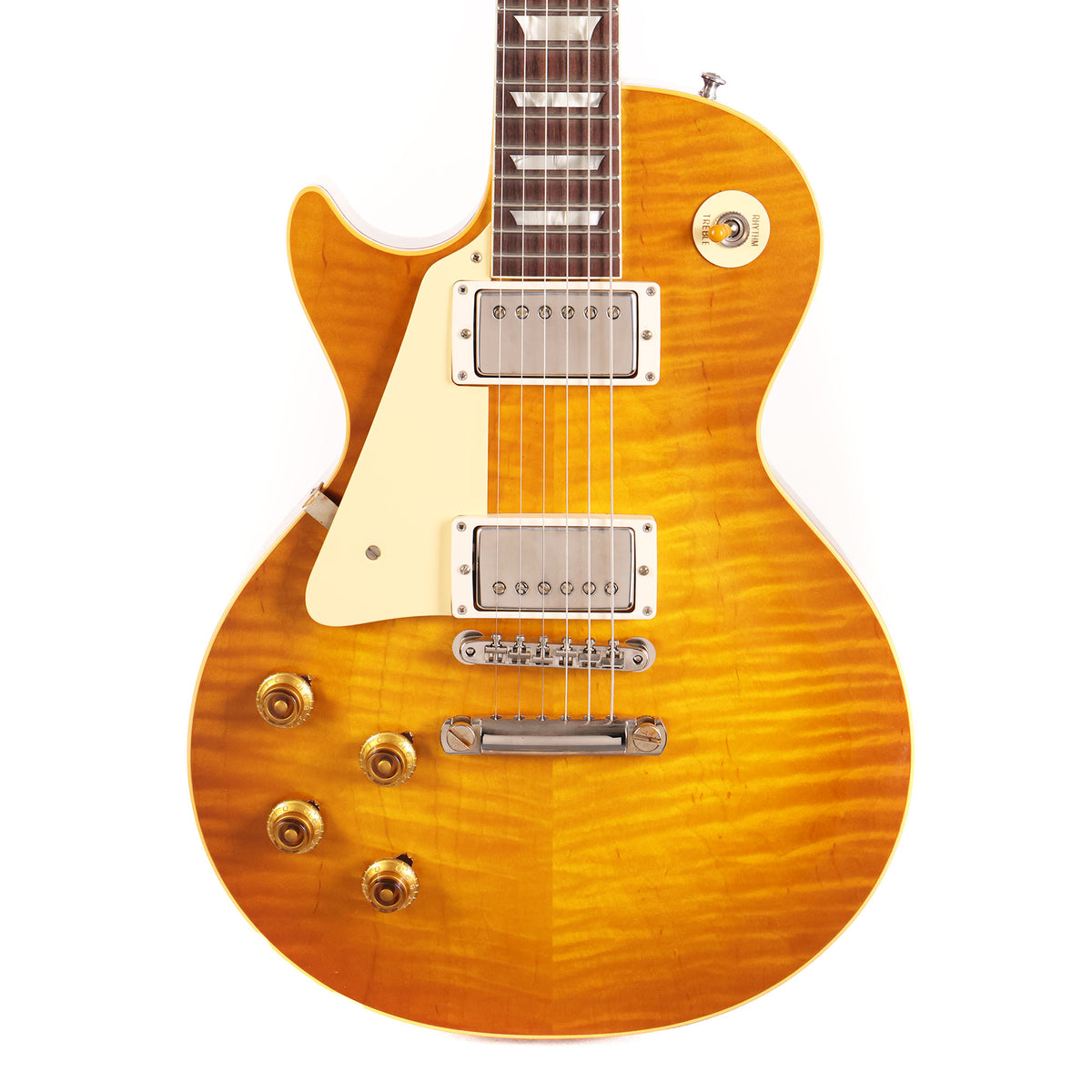 Gibson Custom Shop 1959 Les Paul Standard Reissue Left-Handed Made 2 Measure Dirty Lemon VOS — 2