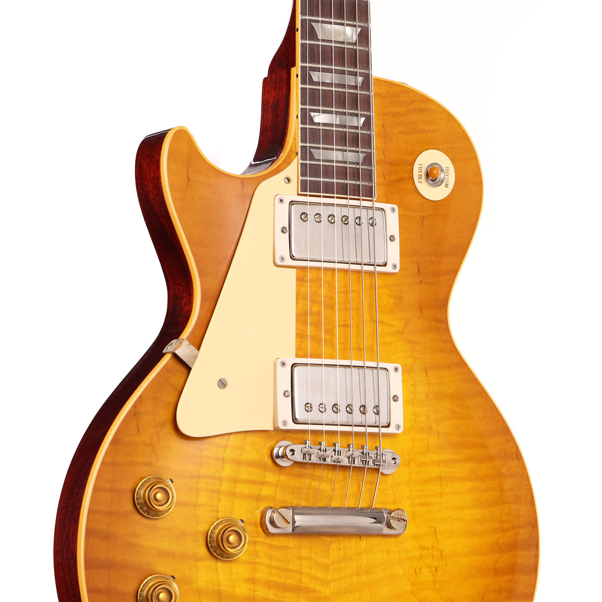 Gibson Custom Shop 1959 Les Paul Standard Reissue Left-Handed Made 2 Measure Dirty Lemon VOS — 6