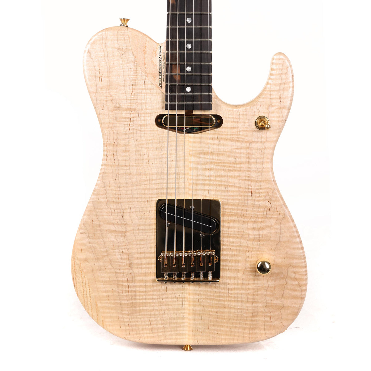 Washburn Nuno Bettencourt Nele Deluxe Signature Guitar Natural — 1