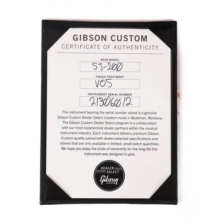 Gibson Pre-War SJ-200 Rosewood Antique Natural