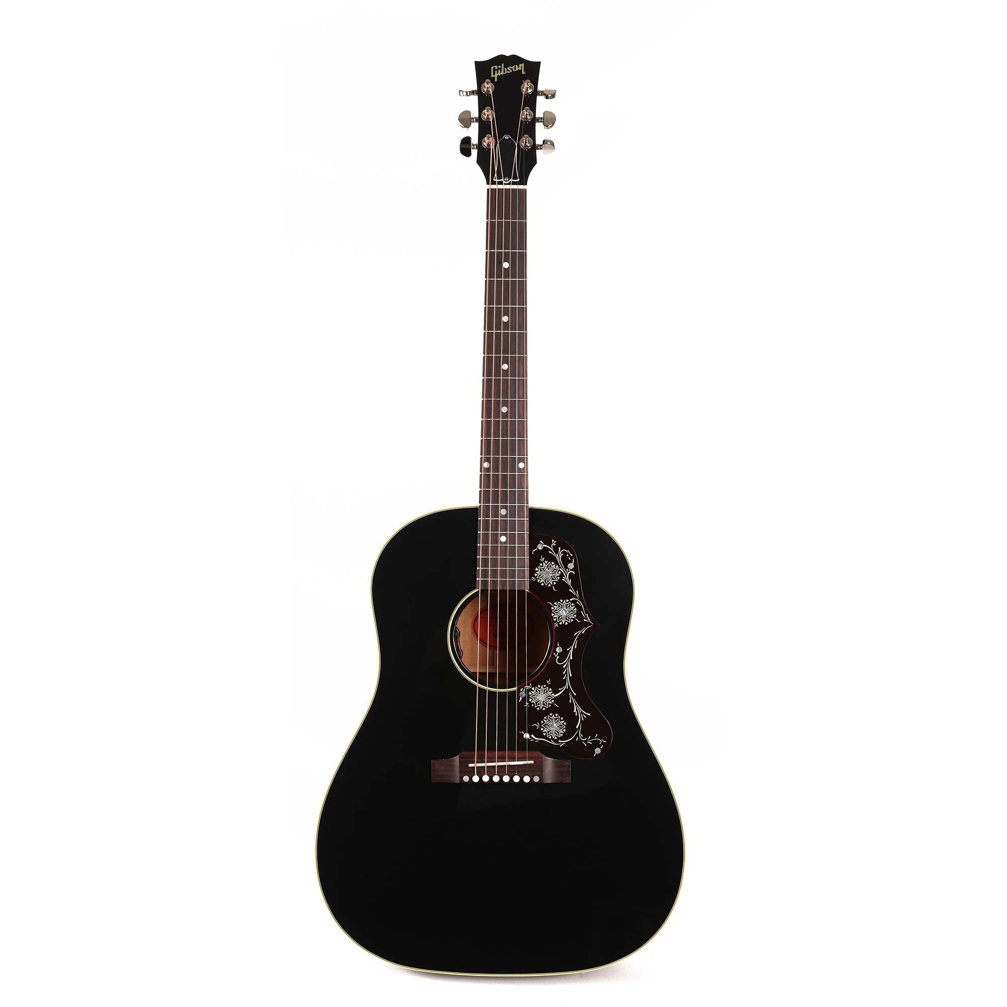 Gibson J-45 Ornate Acoustic Electric Made 2 Measure Ebony | The