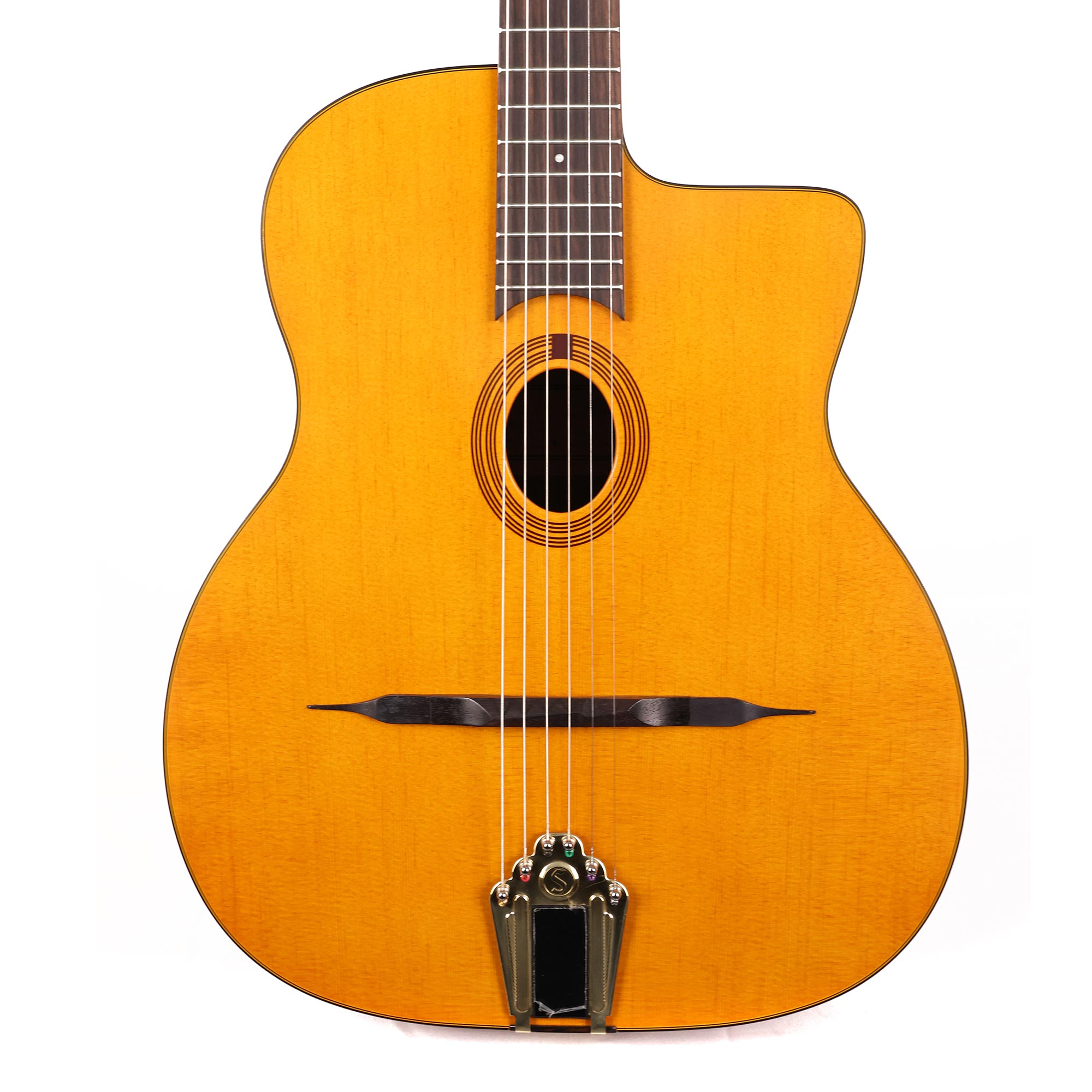 THE ENCYCLOPEDIA OF JAZZ GUITAR　1991年 Saga Cigano GJ-10 Gypsy Jazz Guitar | The Music Zoo
