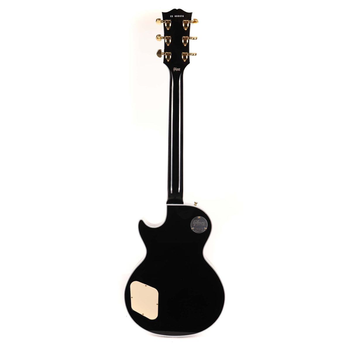 Gibson Custom Shop Les Paul Custom Made 2 Measure Ebony Gloss Maple Fretboard — 3