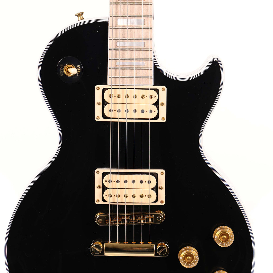 ギター gibson custom shop lespaul custom gloss Gibson Custom Shop Les Paul Custom Made 2 Measure Ebony Gloss