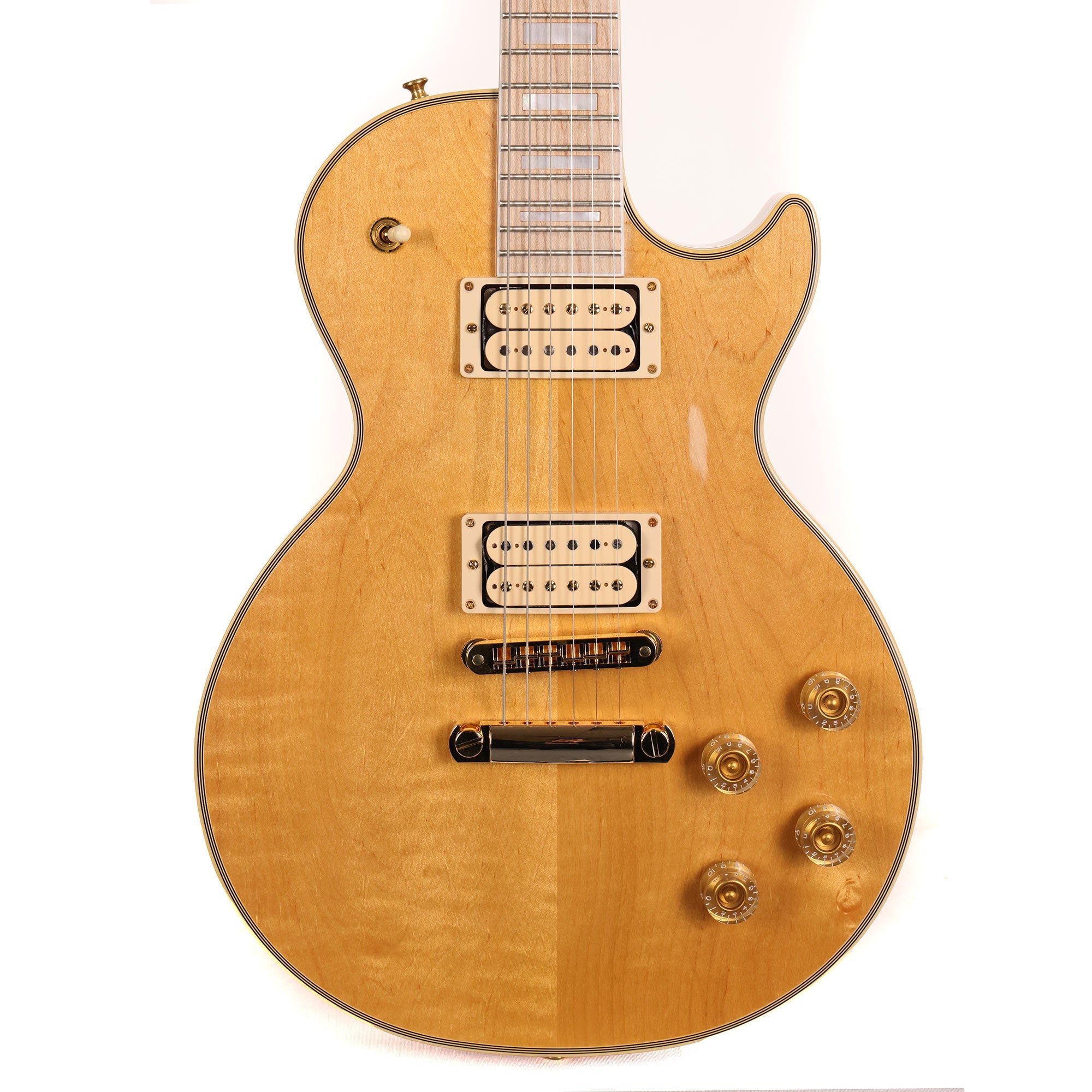 Gibson Custom Shop Les Paul Custom Made 2 Measure Antique Natural