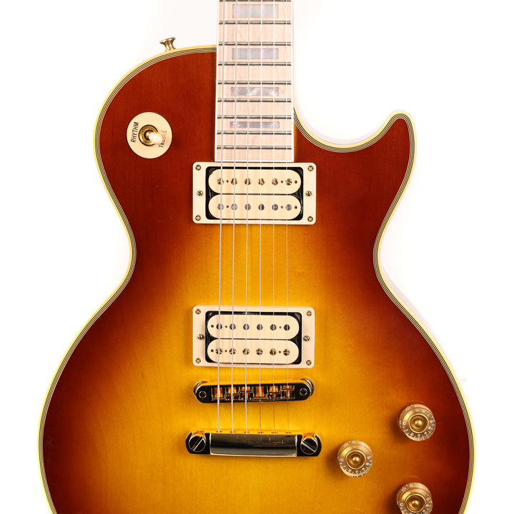 Gibson Custom Shop Les Paul Custom Made 2 Measure Maple Neck Iced Tea Gloss