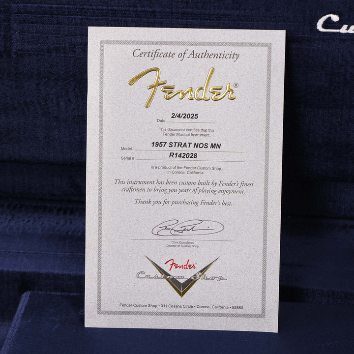 Fender Custom Shop 1957 Stratocaster NOS HLE Gold with Matching Neck