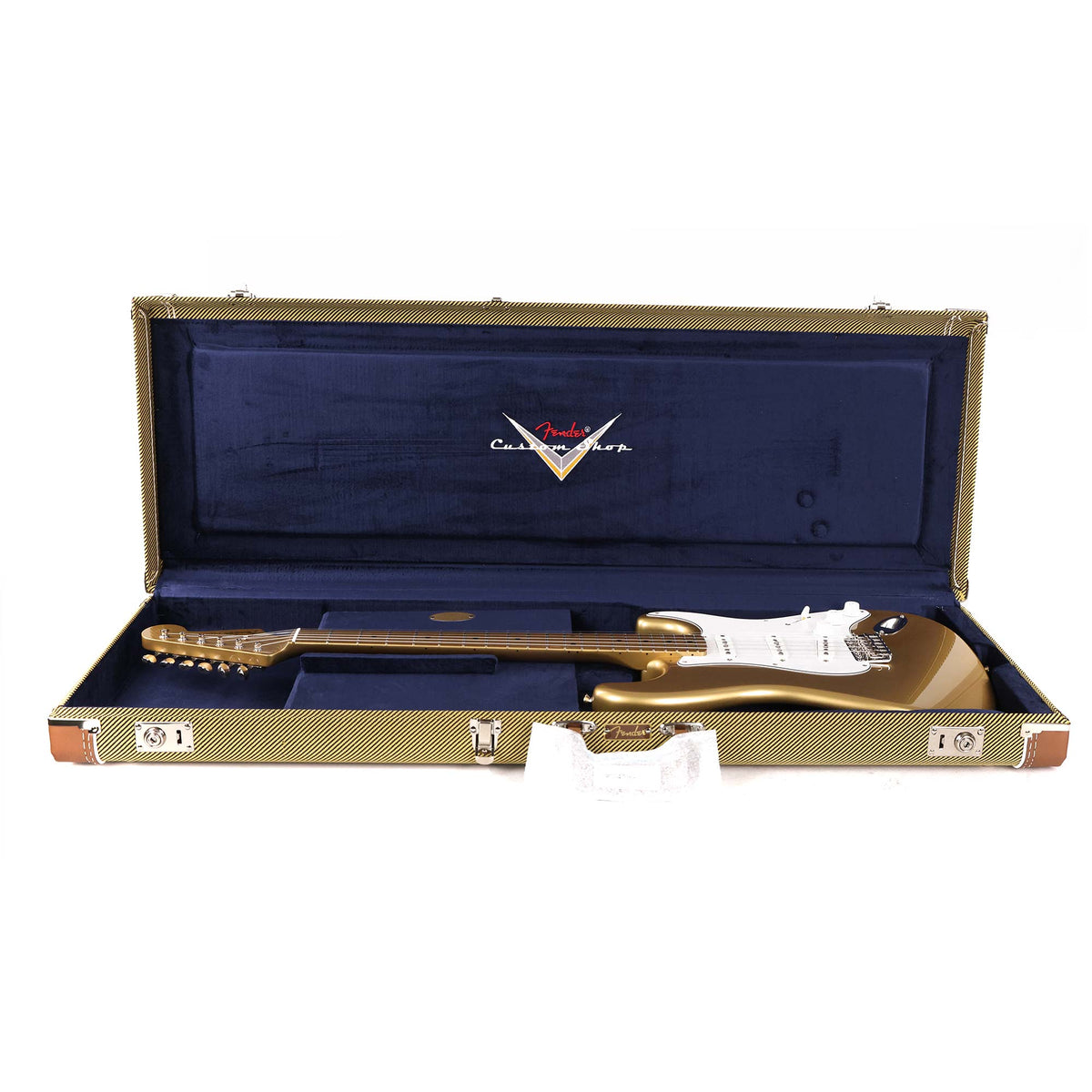 Fender Custom Shop 1957 Stratocaster NOS HLE Gold with Matching Neck — 11