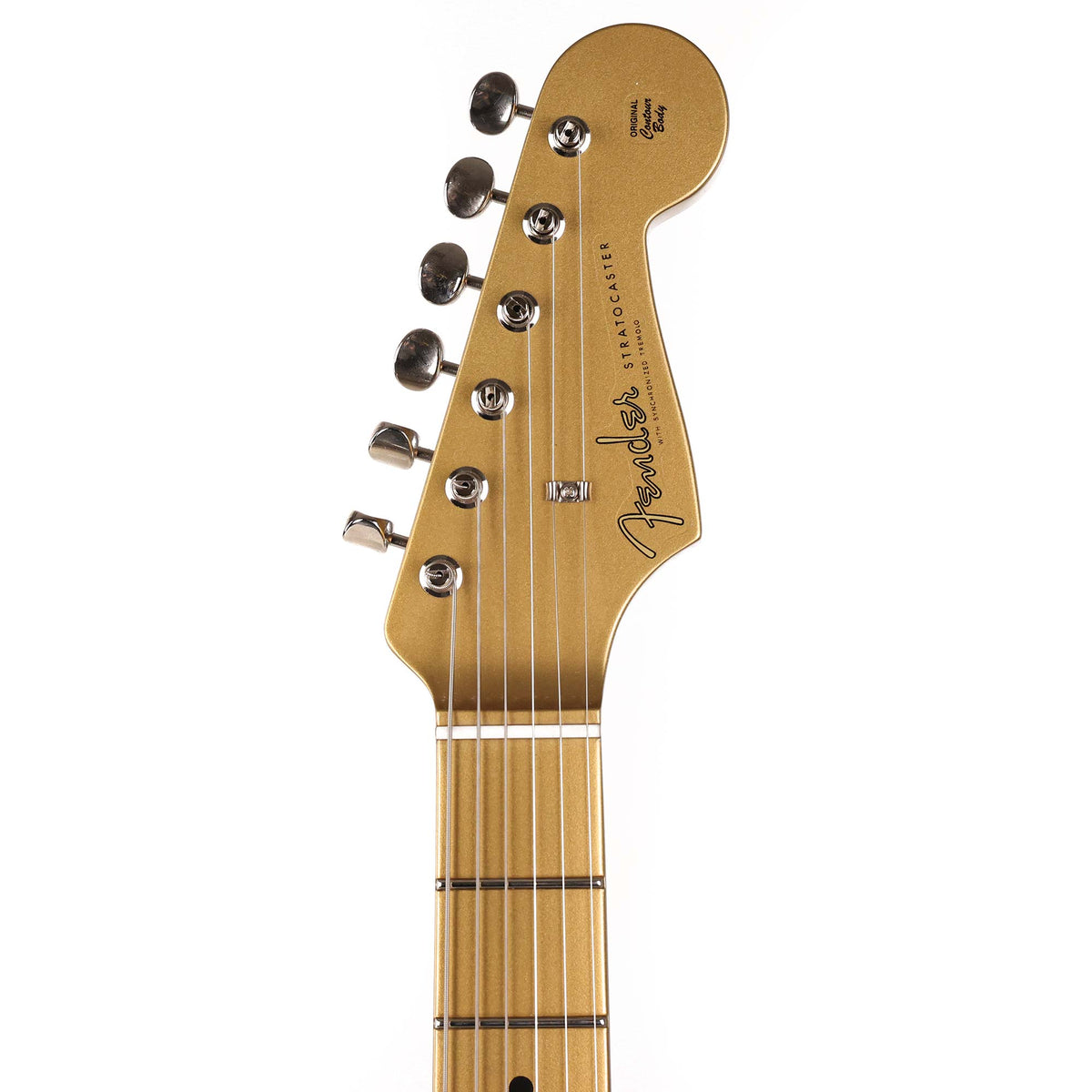 Fender Custom Shop 1957 Stratocaster NOS HLE Gold with Matching Neck — 7
