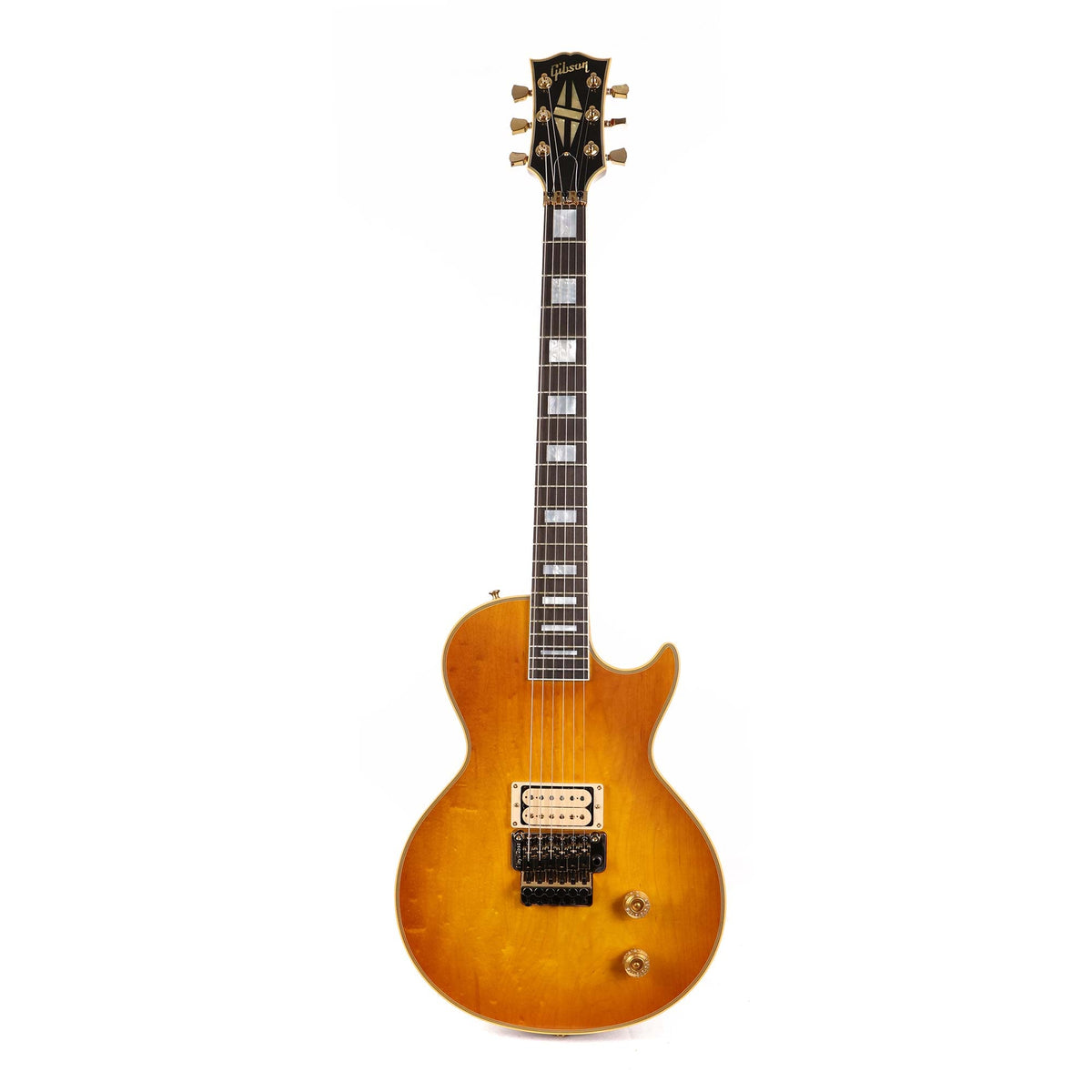 Gibson Custom Shop Les Paul Axcess Custom Made 2 Measure One Pickup Dirty Lemon Burst — 2