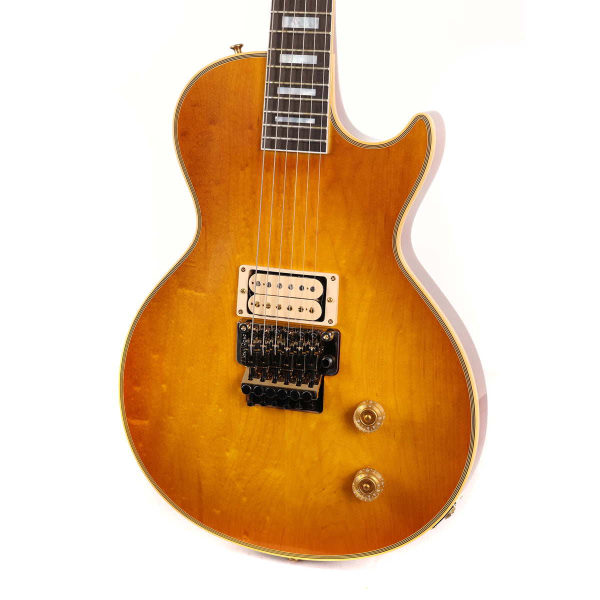 Gibson Custom Shop Les Paul Axcess Custom Made 2 Measure One Pickup Dirty Lemon Burst — 5