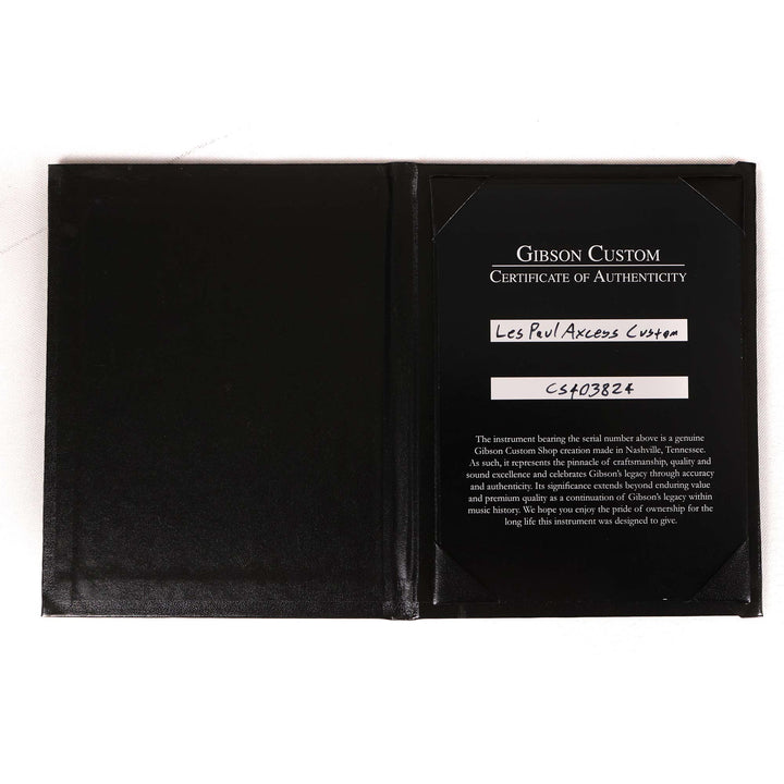 Gibson Custom Shop Les Paul Axcess Custom Made 2 Measure One Pickup Dirty Lemon Burst