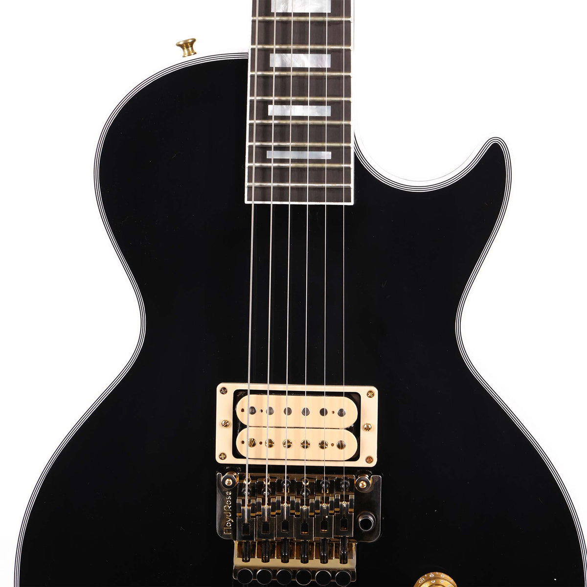 Gibson Custom Shop Les Paul Axcess Custom Made 2 Measure One Pickup VOS Ebony — 4
