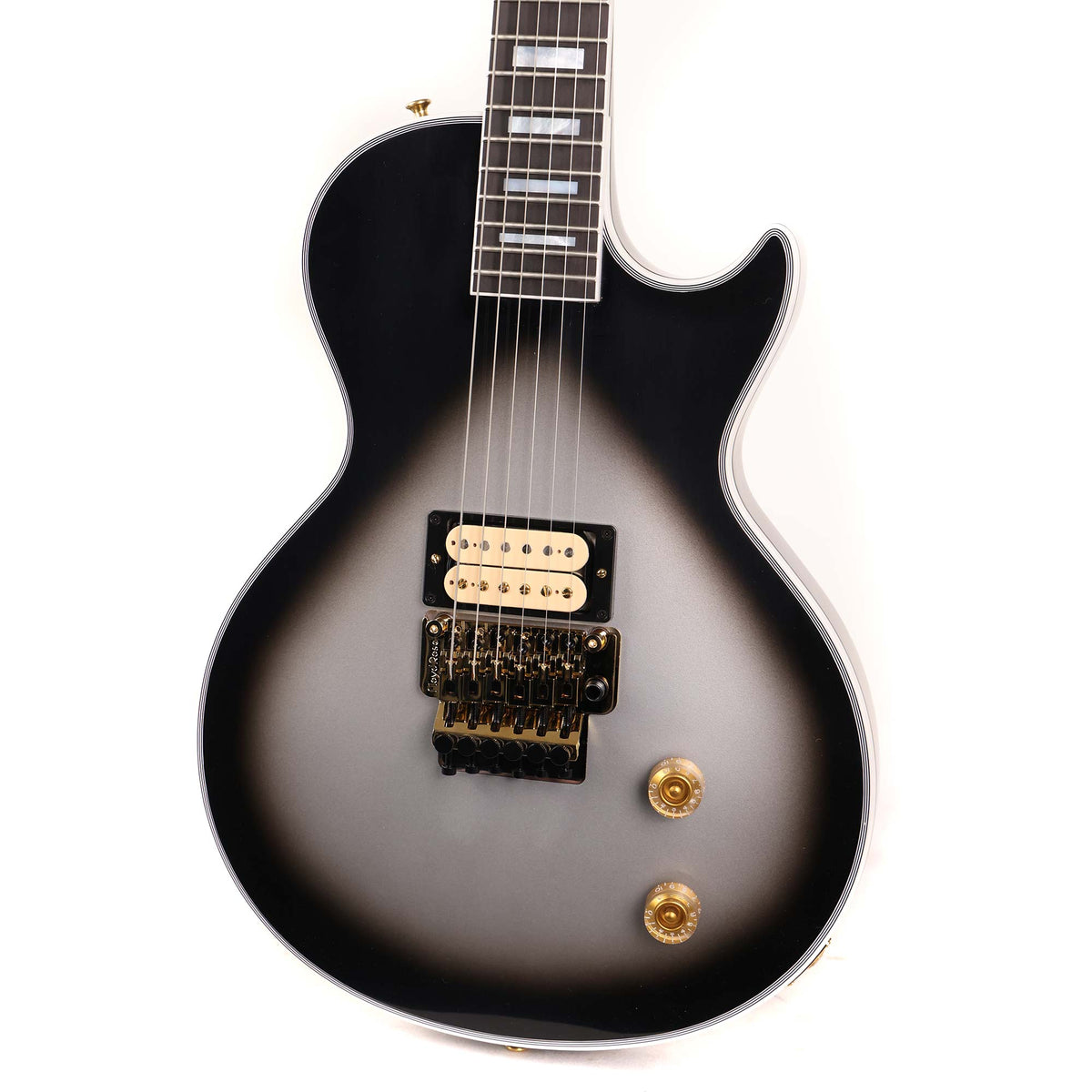 Gibson Custom Shop Les Paul Custom Axcess Made 2 Measure Single Pickup Silverburst — 5