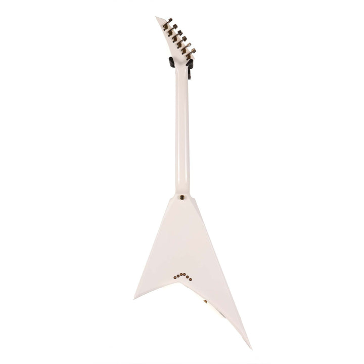 Jackson Custom Shop Rhoads RR-VS Fixed Bridge White and Black Pinstripes