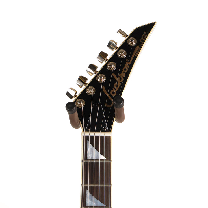 Jackson Custom Shop Rhoads RR-VS Fixed Bridge White and Black Pinstripes 2024