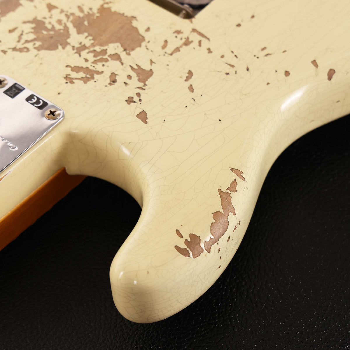 Fender Custom Shop ZF Stratocaster HSH Heavy Relic Vintage White — 11
