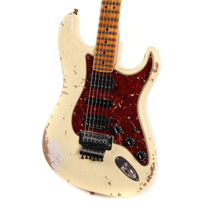 Fender Custom Shop ZF Stratocaster HSH Heavy Relic Vintage White