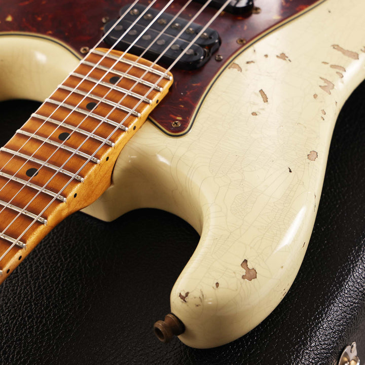 Fender Custom Shop ZF Stratocaster HSH Heavy Relic Vintage White