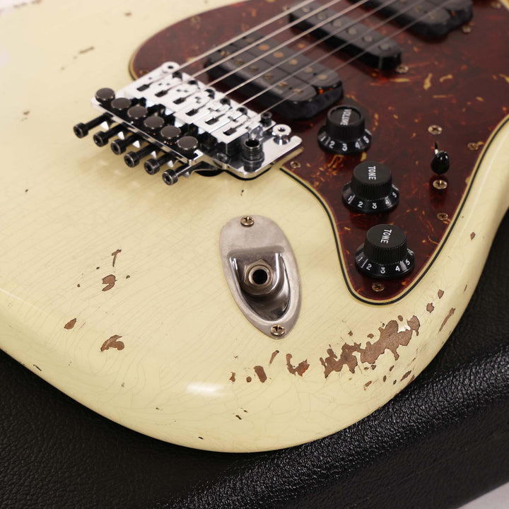 Fender Custom Shop ZF Stratocaster HSH Heavy Relic Vintage White